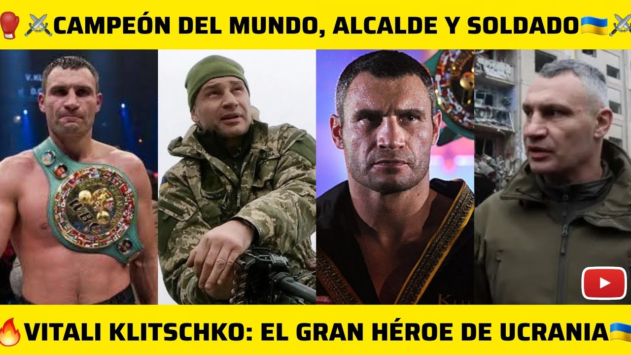 🇺🇦🇺🇦⚔️⚔️🥊🥊 VITALI KLITSCHKO: EL VERDADERO H&Eacute;ROE DE UCRANIA. #boxing #ukraine #sports #history