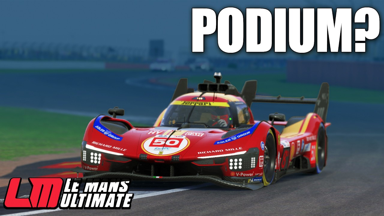 Last To Podium? | Le Mans Ultimate | Ferrari 499p | Gold Daily Race