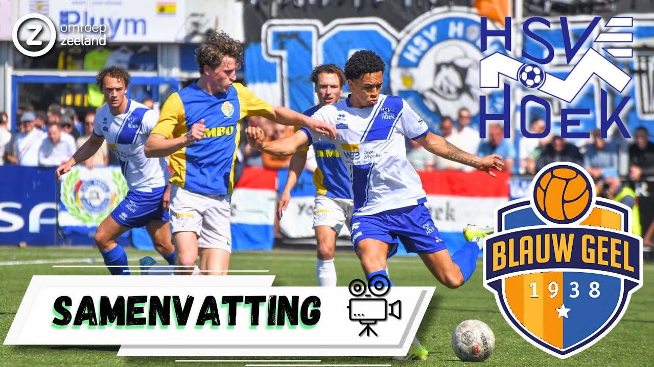 👋 🤩 AANVAL AFGESLAGEN, Hoek blijft op TITELKOERS 📈 | Samenvatting: Hoek - Blauw Geel'38 🎥⚽