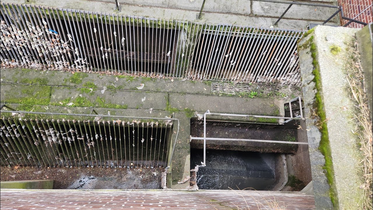 4K - Pumpwerk Evinger Bach in Action - Frei zugänglich - Dortmund - Dicke Köttel - Pump Station
