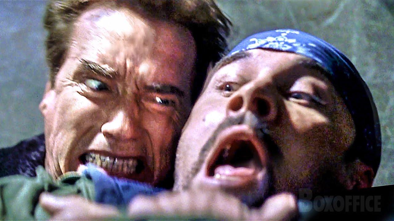 親友を撃たれたアーノルドは全員を殺す | シックス・デイ | 映画シーン