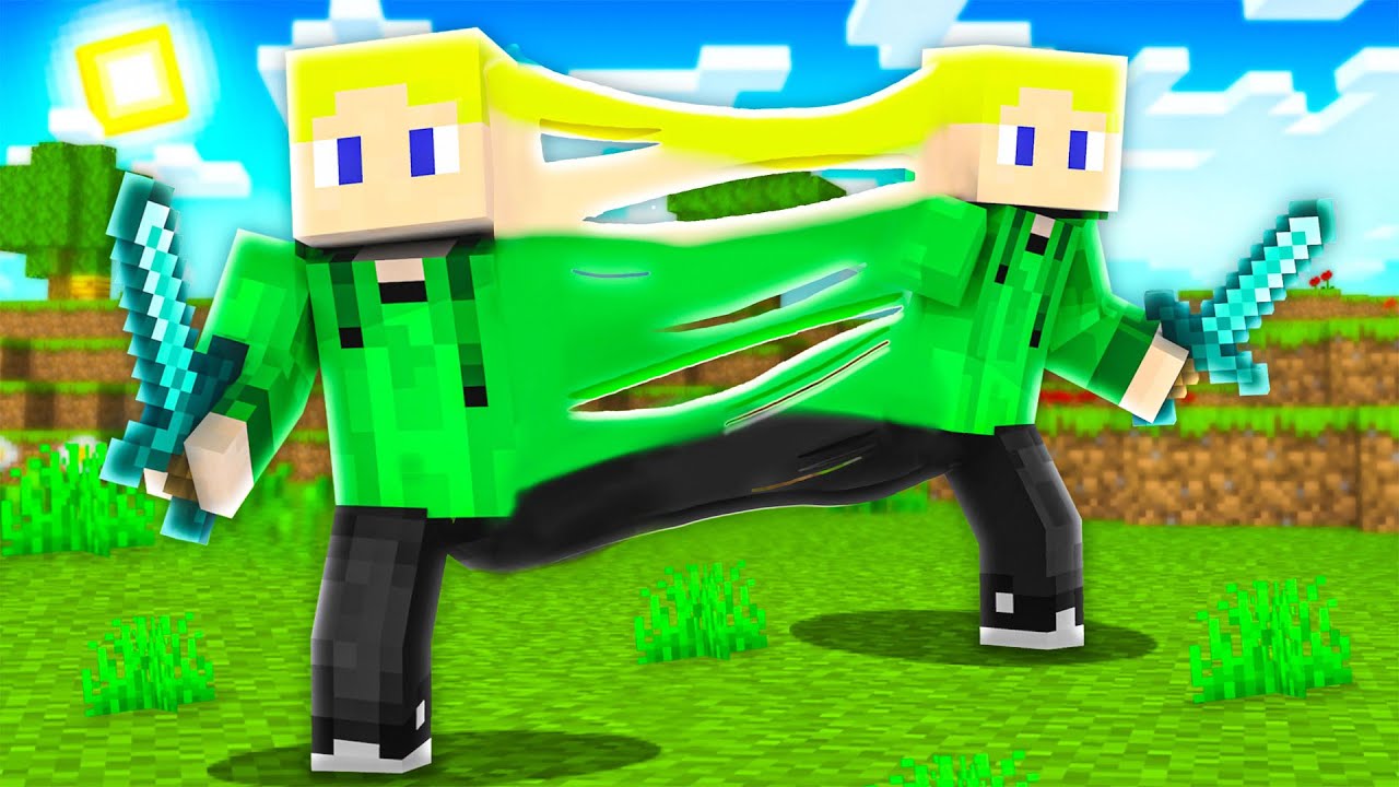 Minecraft de egy HASZONTALAN KLÓNNAL KELL TÚLÉLNÜNK!!