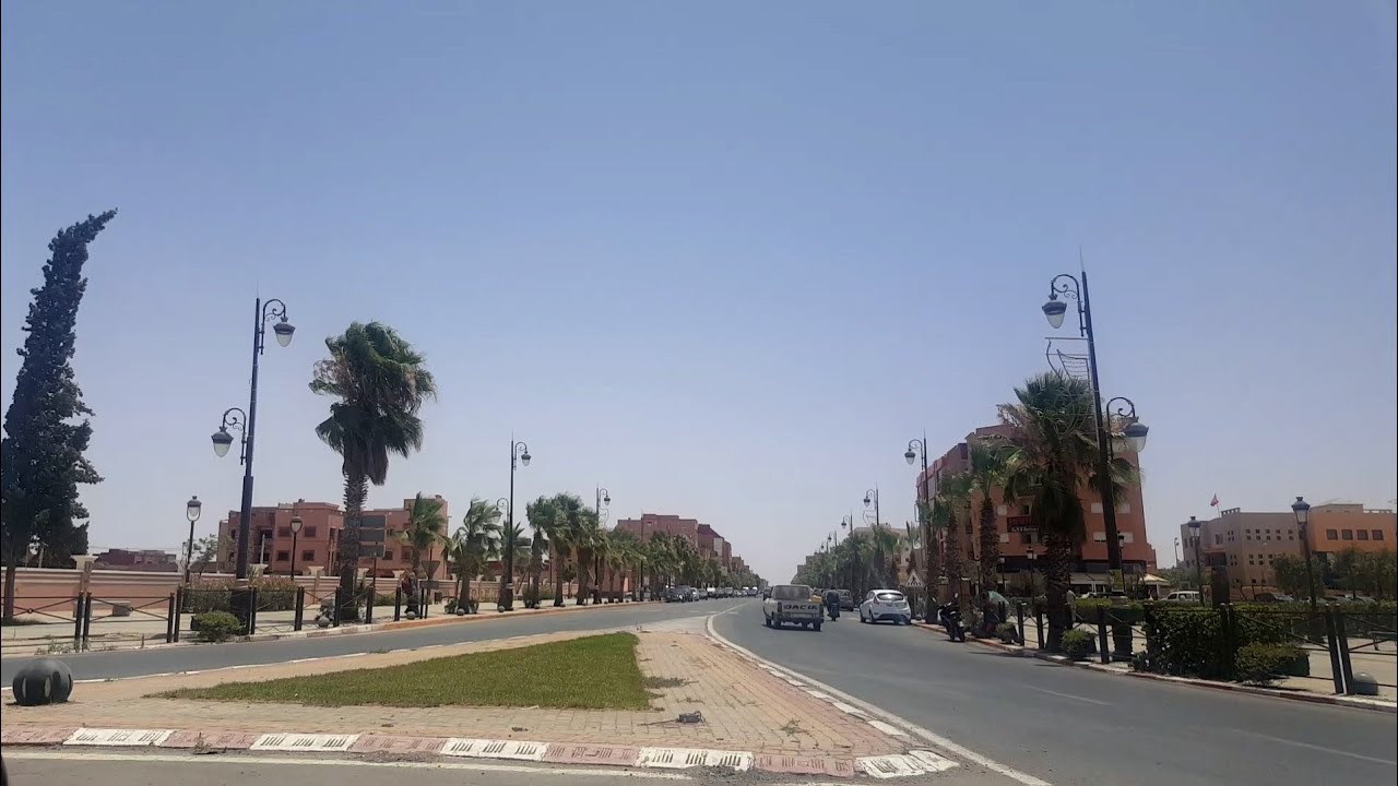 جولة فى شوارع بن جرير المغرب