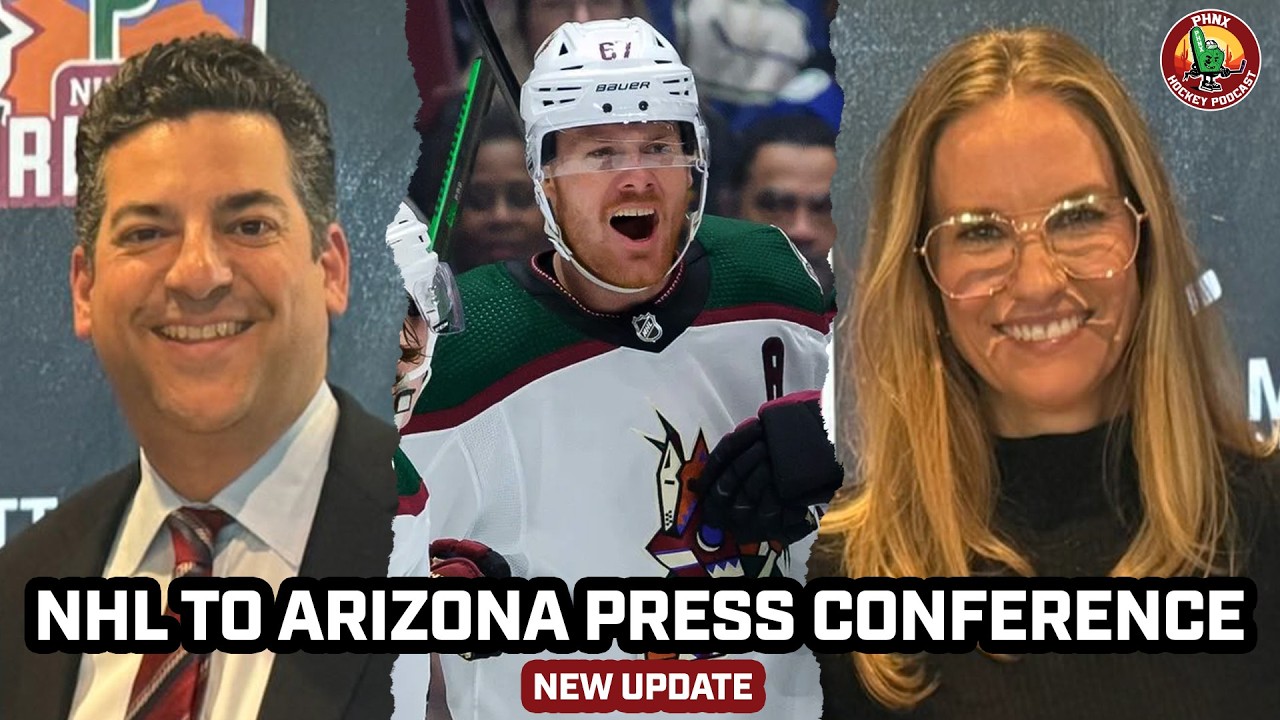 The Plan To Bring the NHL Back To Arizona | NHL to Arizona Press Conference