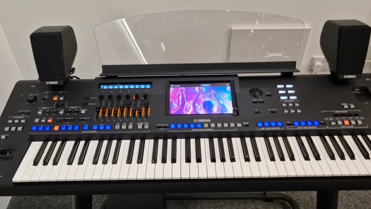 Продается выставочный образец цифровой рабочей станции Yamaha Genos2 с клавиатурой | Видеообзор