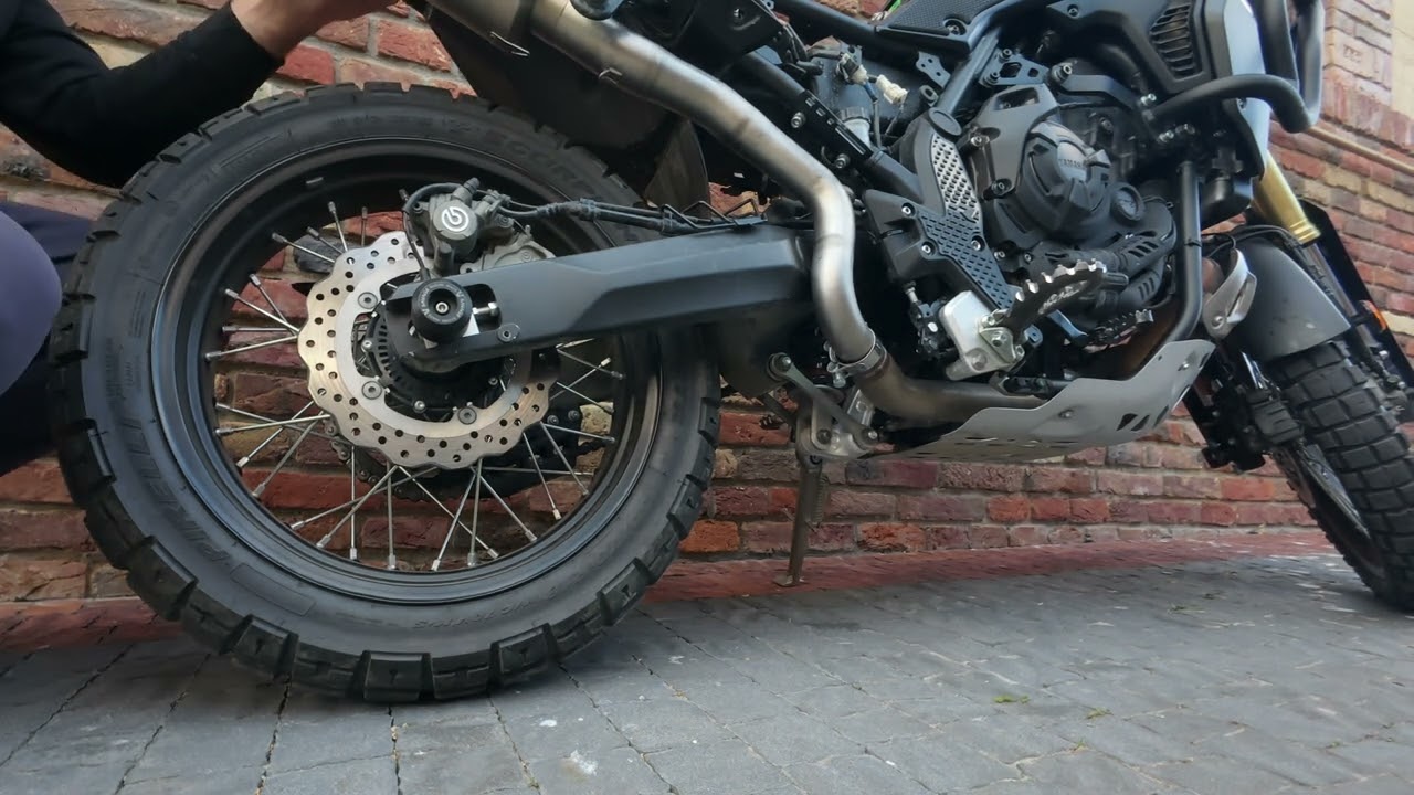 ASMR | MIVV Dakar Slip-On Exhaust Install on Yamaha Tenere 700 (2024)