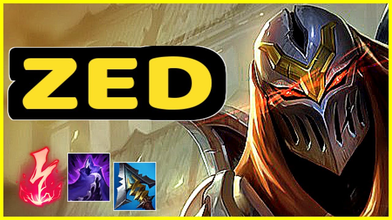 ZED VS KENNEN MID GAMEPLAY