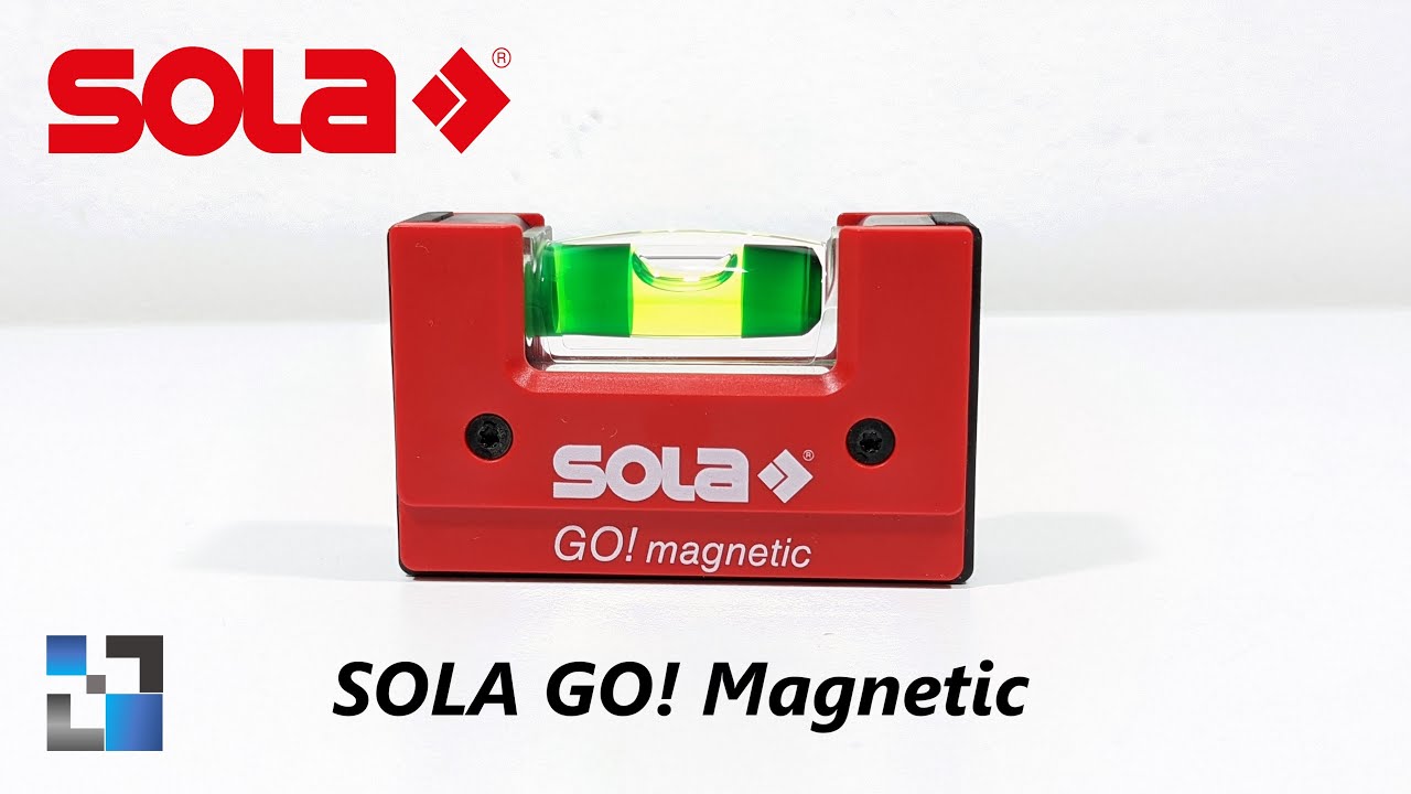🇦🇹 SOLA GO! O NIVEL BOLHA PORTÁTIL MAGNÉTICO!