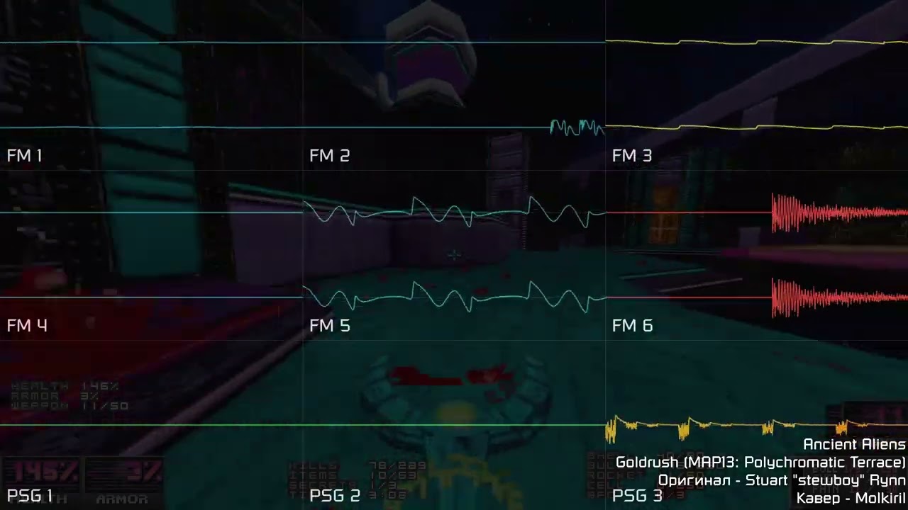[Doom - Ancient Aliens] Goldrush (YM2612 + SN76489 | Sega Genesis, Furnace)