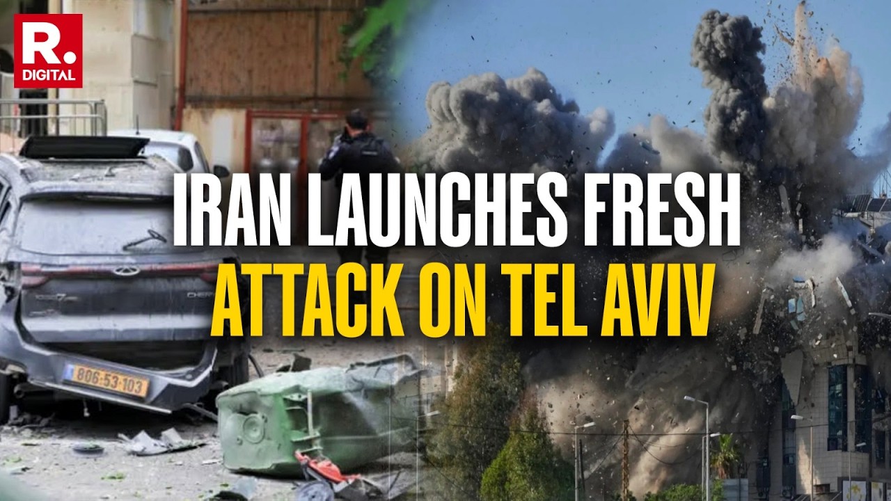 BREAKING: Iran Launches Retaliatory Attacks On Tel Aviv, Mass Destruction Reported