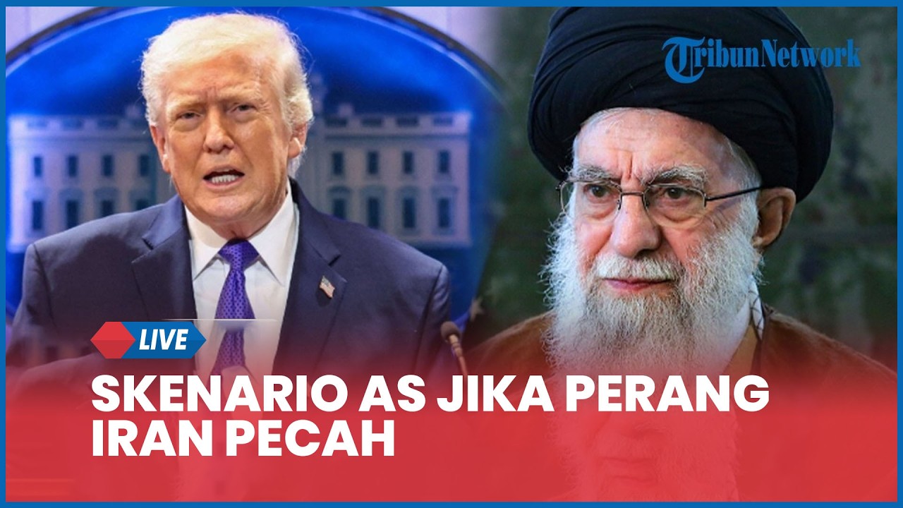 Skenario AS Jika Perang Iran Pecah: Bidik hingga Gulingkan Kekuasaan Khamenei, Sasar Markas Militer