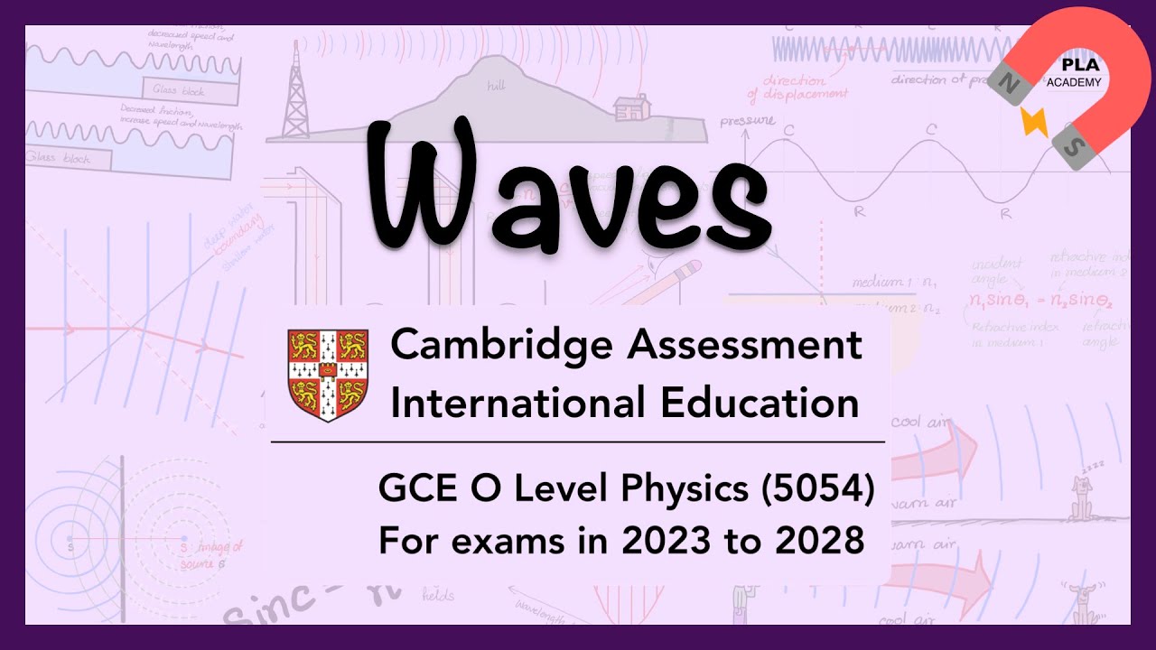 Физика уровня O 5054, Модуль 3, Волны #o_level_physics