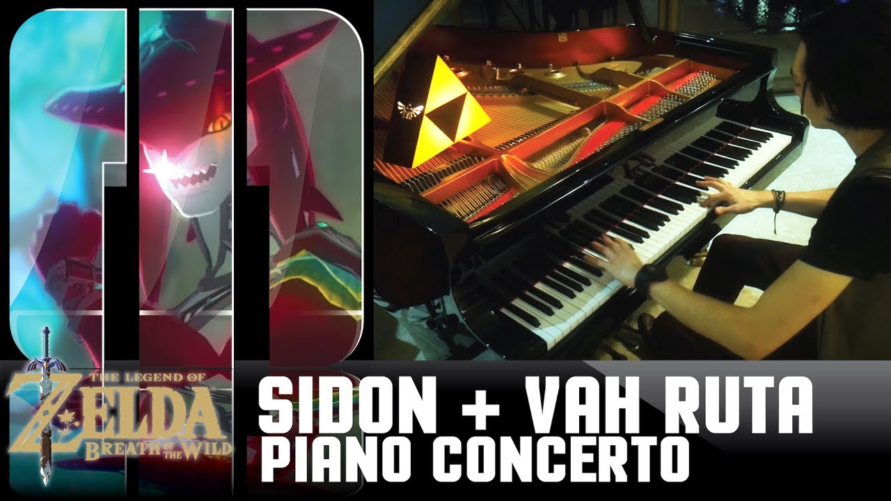 Sidon's Theme + Vah Ruta Piano Cover Concerto Zelda Breath of the Wildゼルダの伝説 (Melody Geeks)