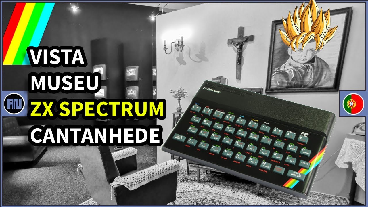 Visita ao Museu LOAD ZX Spectrum em Cantanhede