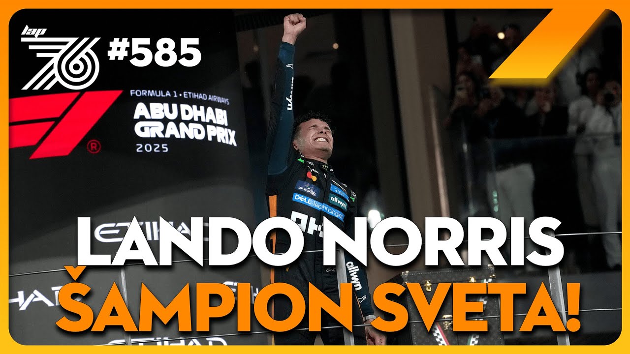 Lap 76 #585 F1: Landu titula, Maxu pobeda u Abu Dhabiju | Dva poena od pete uzastopne krune...