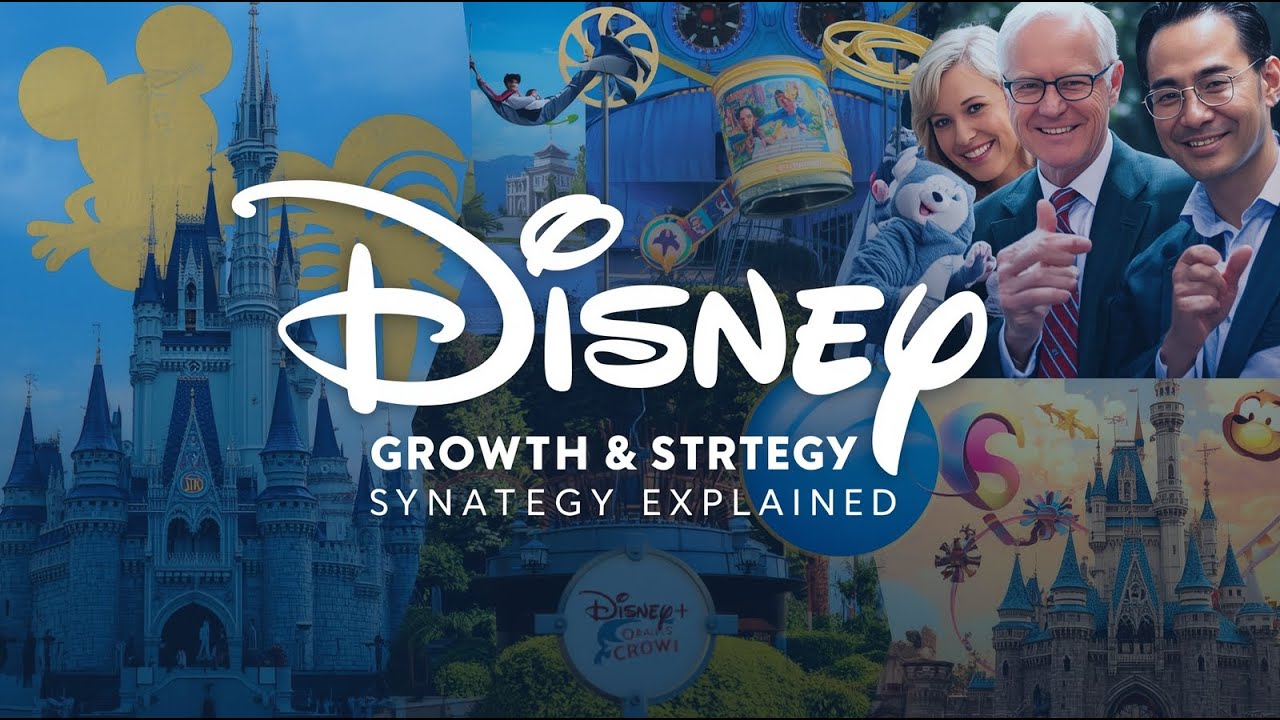 Walt Disney Company Growth Strategy & Synergy Explained | Disney Success Story 2025