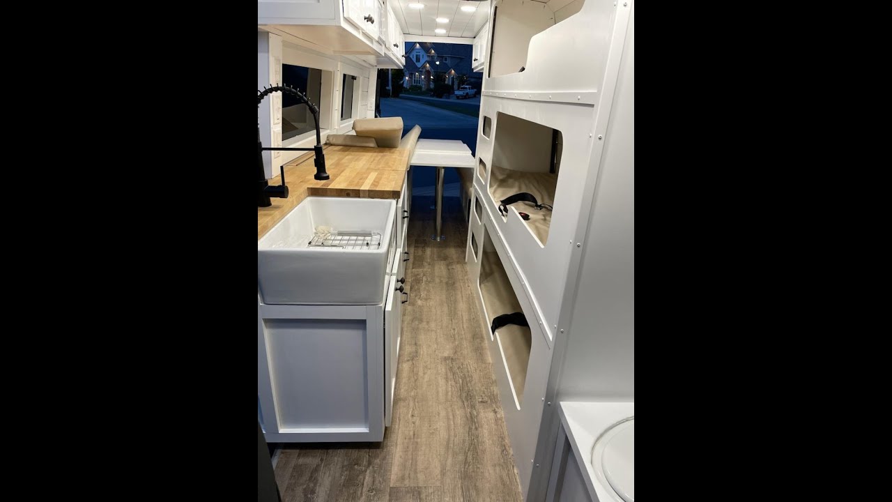Sprinter Van Conversion Seats 6 Sleeps 6: Final Result