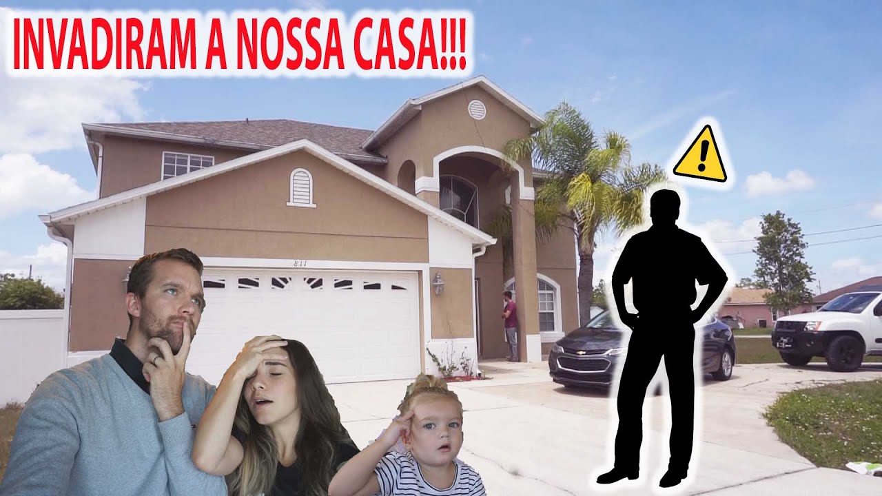 ELE NÃO QUER SAIR DA NOSSA CASA!!! (QUE CARA FOLGADO)