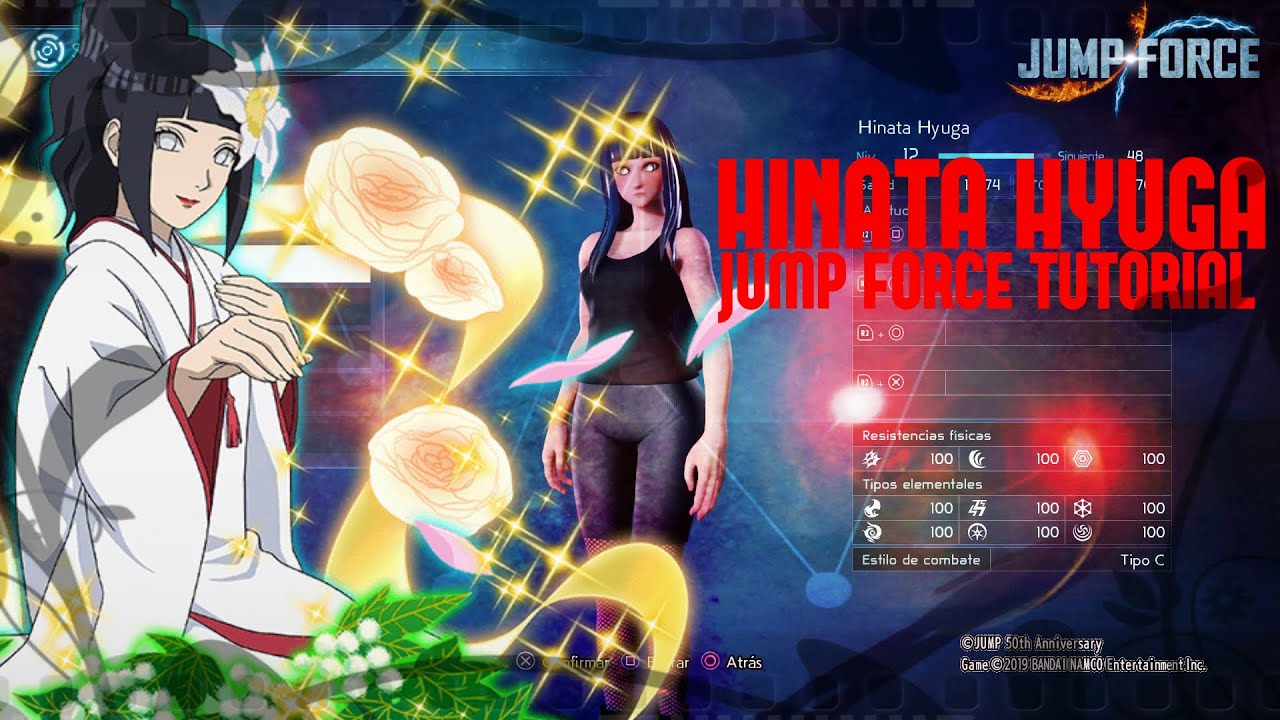 Hinata Hyuga - JUMP FORCE TUTORIAL #1