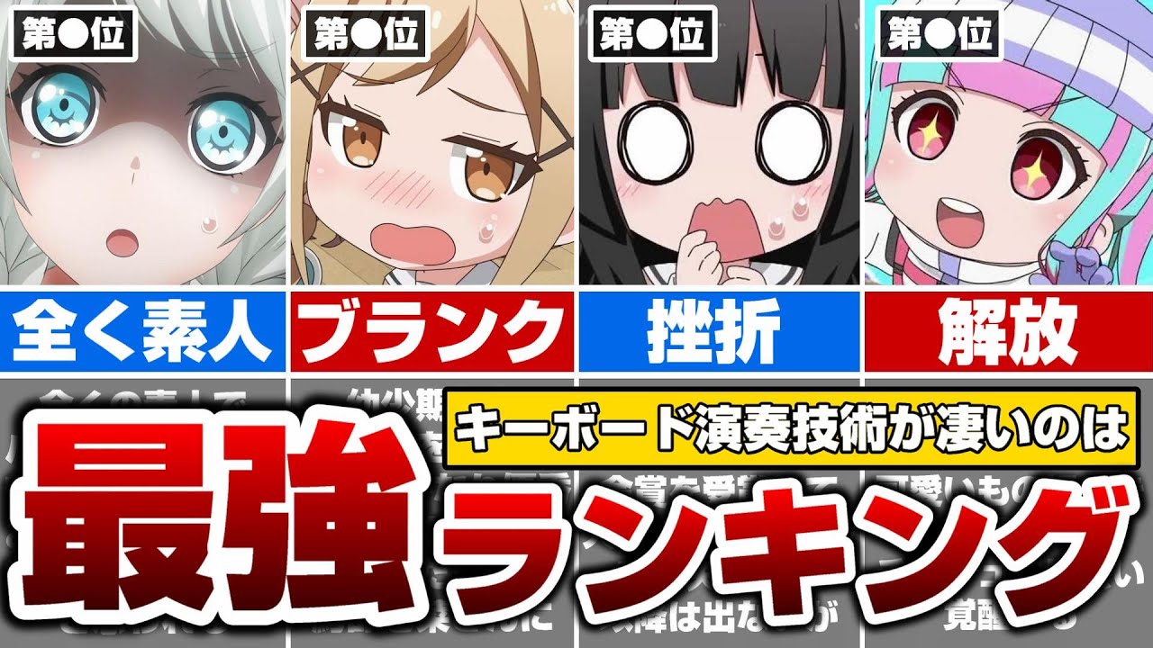 秀才の集まり！キーボード組の演奏力が高いキャラランキング【バンドリ ガルパ】