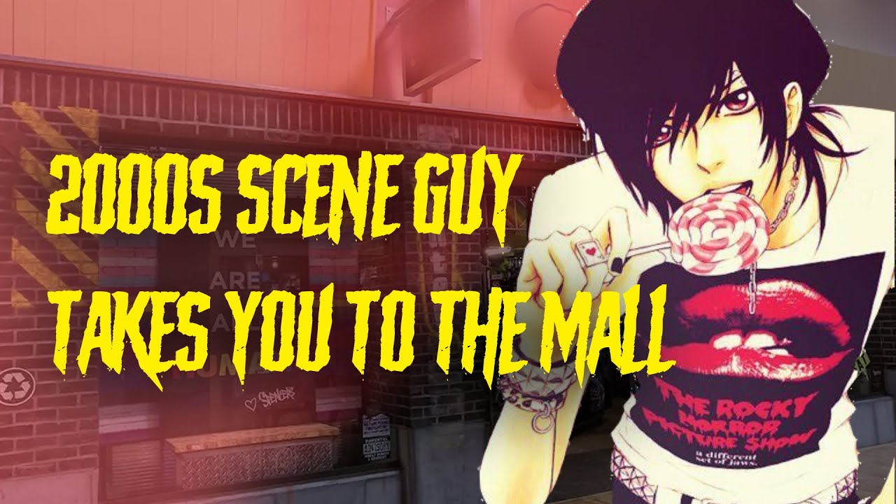 2000s Scene Guy Takes You To The Mall [ M4M ]