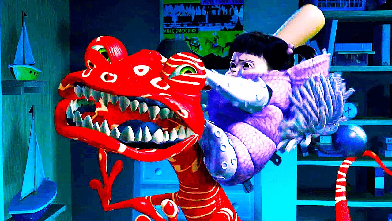 Boo Outsmarts Randall Scene | MONSTERS, INC. (2001) Movie CLIP HD