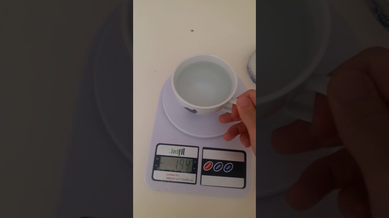 Techfit mutfak terazisi nasıl kullanılır?