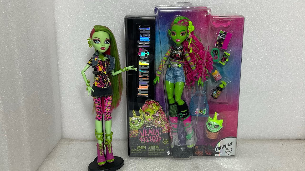 VENUS MCFLYTRAP, MONSTER HIGH G3 REVIRE Y UNBOXING, LA NUEVA MONSTER HIGH, JESUS Y SUS DOLLS.