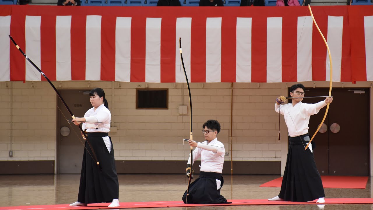 【4K】令和7年鏡開き式・武道始め／弓道演武（KAGAMI-BIRAKI ＆ BUDO-HAJIME）