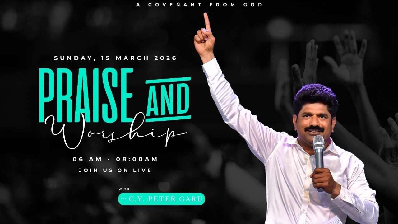 Sunday First Service || 15-03-2026|| Pas. C.Y. Peter Garu || Covenant Voice || #live