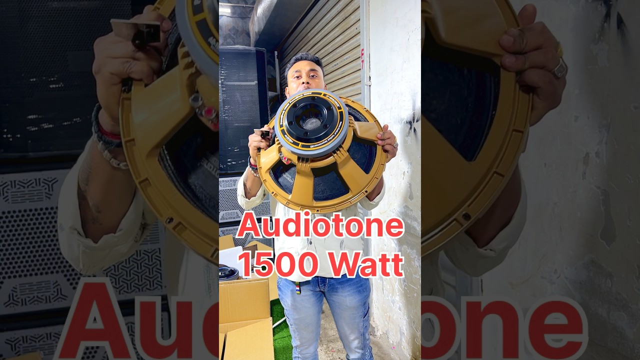 Audiotone 1500 watt 21000 Pair