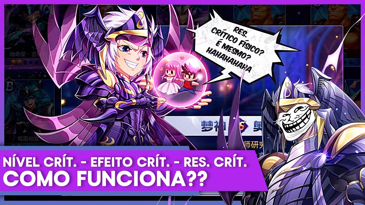 💢✍🏻 NÍVEL CRÍTICO, EFEITO CRÍTICO, RES CRÍTICO F - COMO FUNCIONA ? ONEIROS PODE MUDAR TUDO !! ✍🏻💢
