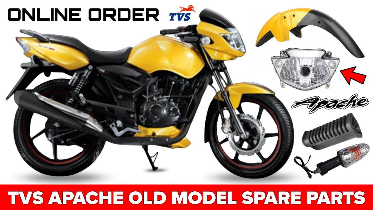 TVS Apache 160 Old Model 💛🔥 Spare Parts Price ~ 98932 35053 🇮🇳 All India Delivery 🚚 | 2025 | #apache