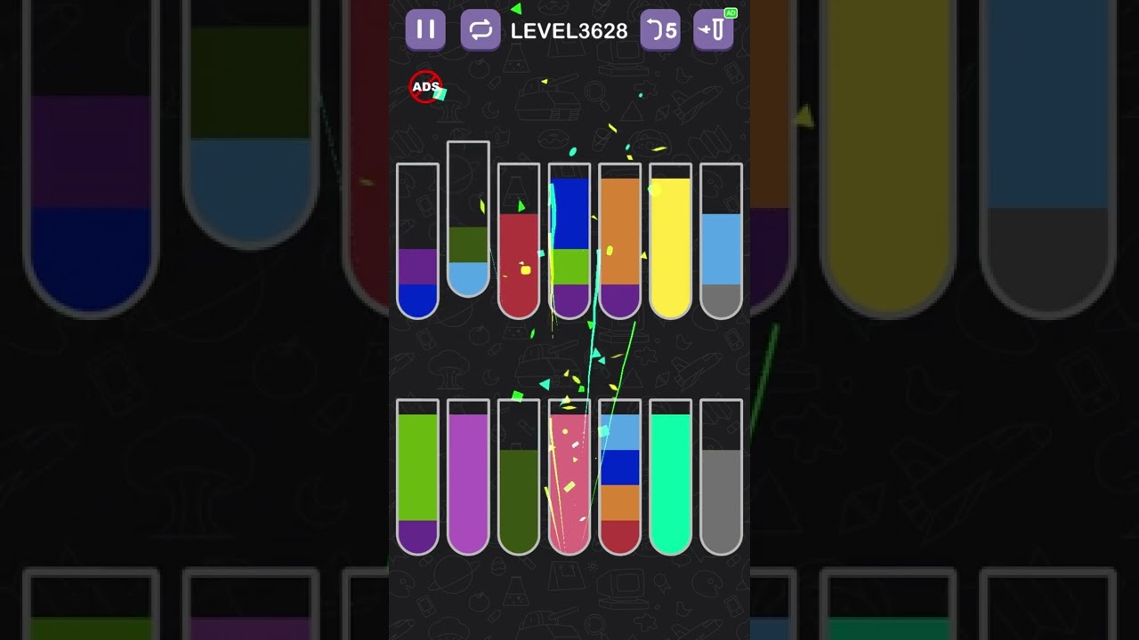 water_level_3628 #puzzle #game #sortpuzzle #color