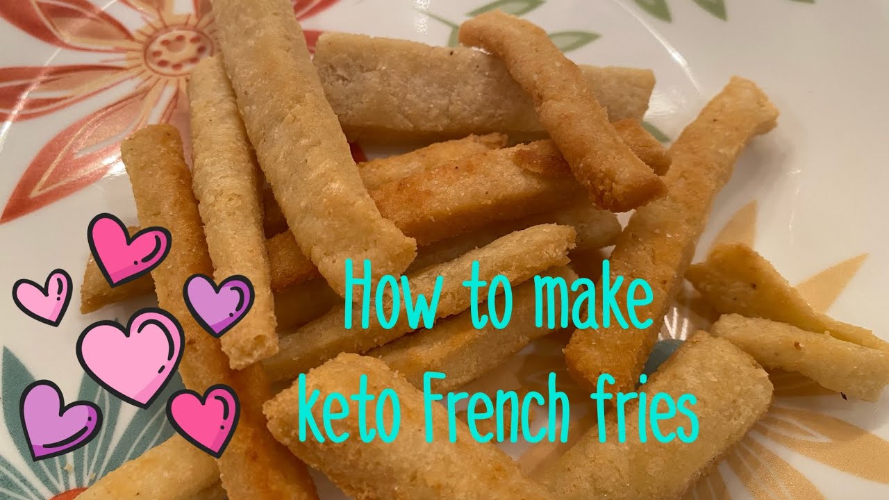 How to make easy keto low carb french fries cook with me recipe