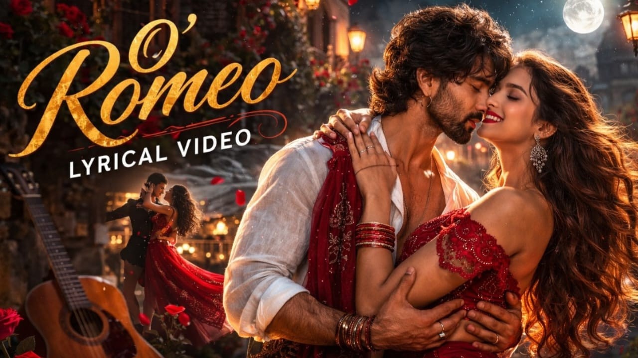 O'Romeo (Lyrical Video) | Shahid Kapoor |Arijit Singh | Triptii Dimri | Vishal Bhardwaj |Gulzar