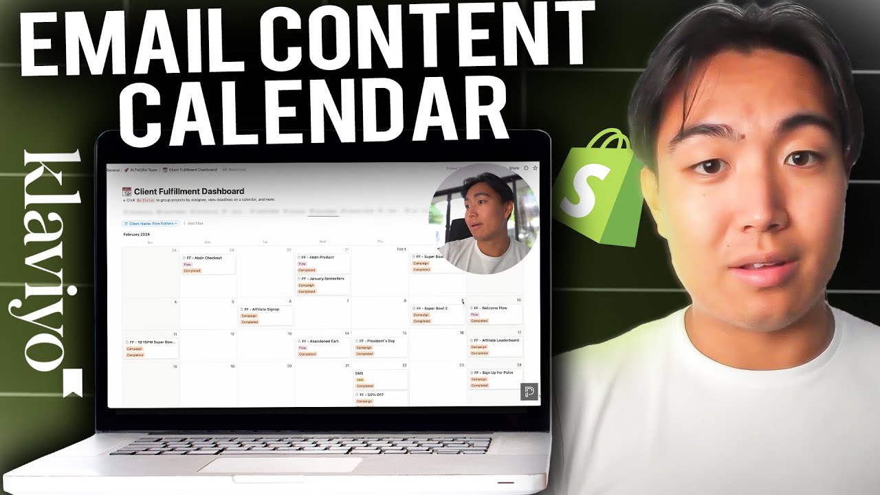 FREE Email Marketing Course: How to Build an Email Content Calendar for Shopify