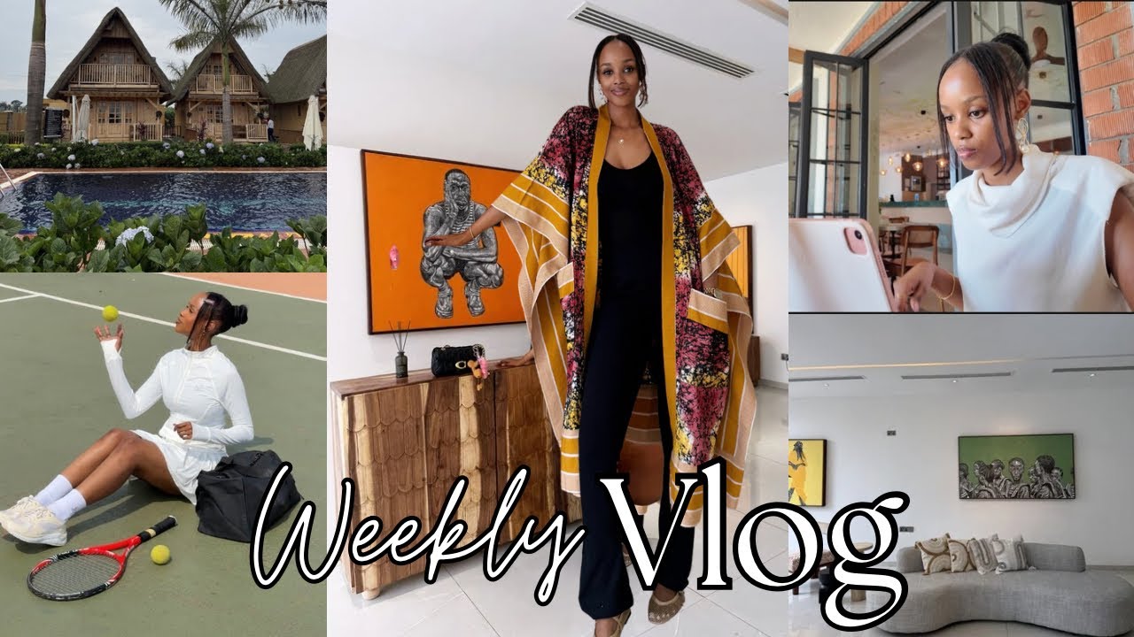 Kampala Living 02✨ |  Tennis,  Spontaneous Solo Date,  Amari Pop Up,  Family Day ,  Church &  Work.