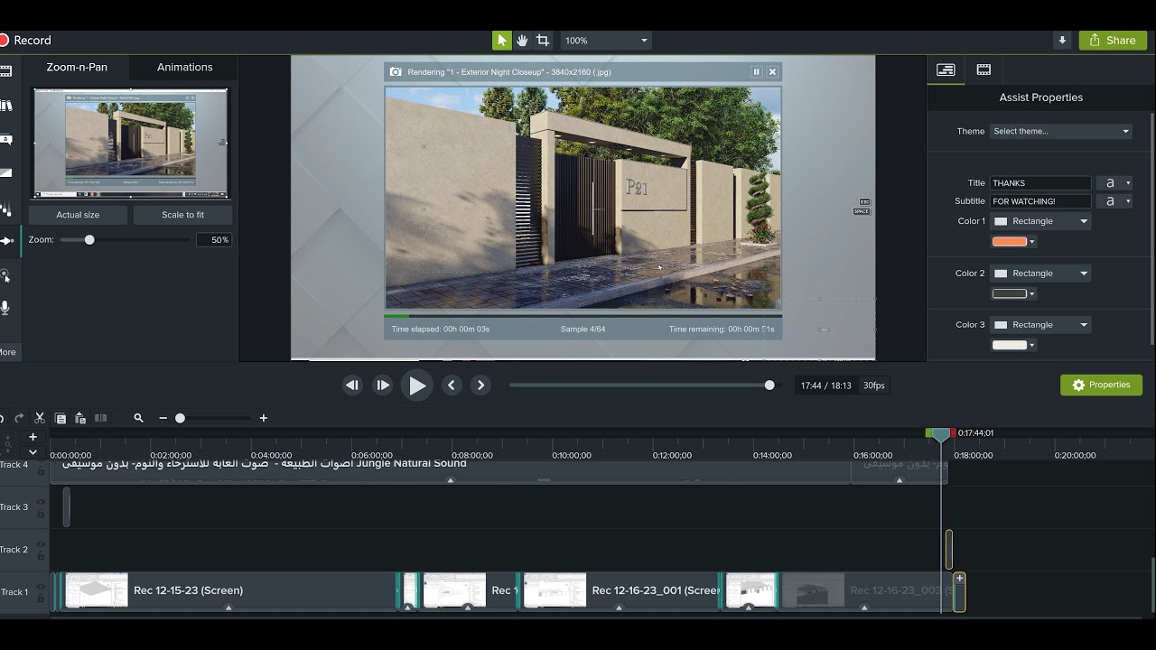 Modern Boundary Wall Design Exterior | Project | Revit Tutorial