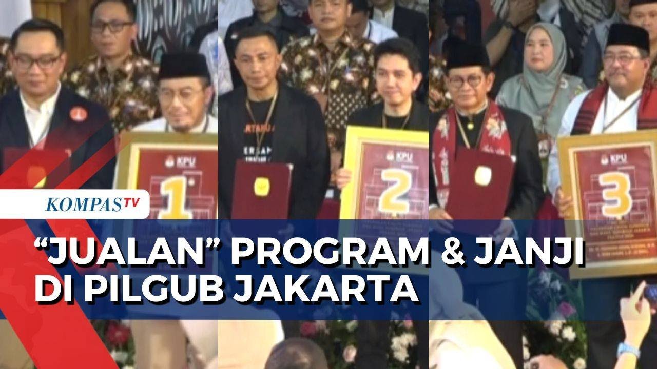 Menunggu Waktu Cagub-Cawagub Jakarta 'Jualan' Program & Janji! Isu Apa yang Akan Dibawa?