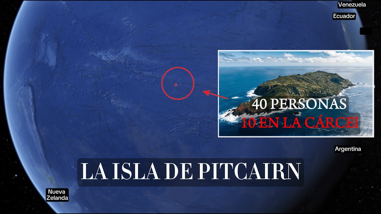 La vida en el lugar más aislado del mundo (y sus crímenes aterradores): La isla de Pitcairn