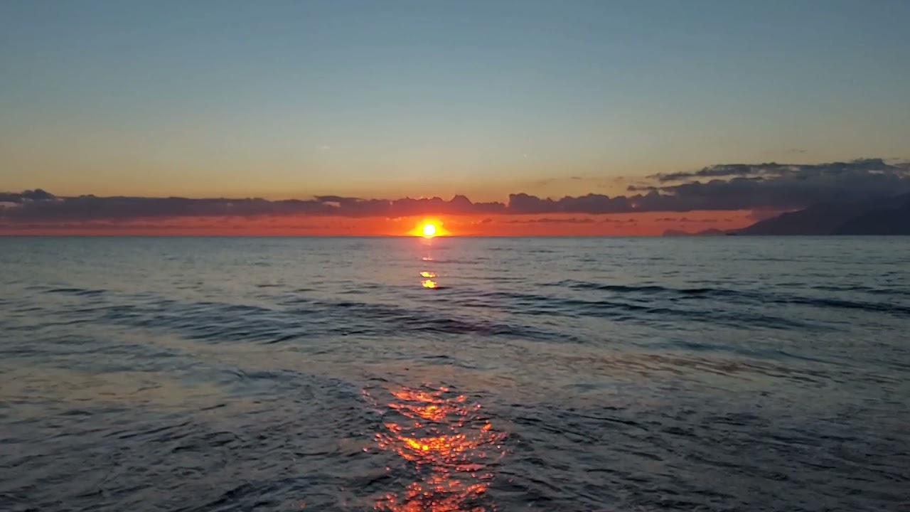 TRAMONTO - SUNSET - SUONO DEL MARE
