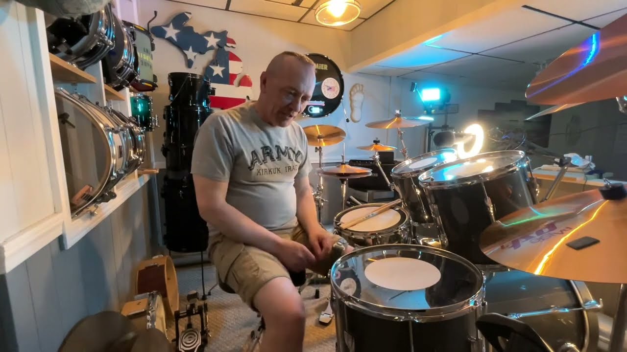 Using dual-ply heads on floor tom resos