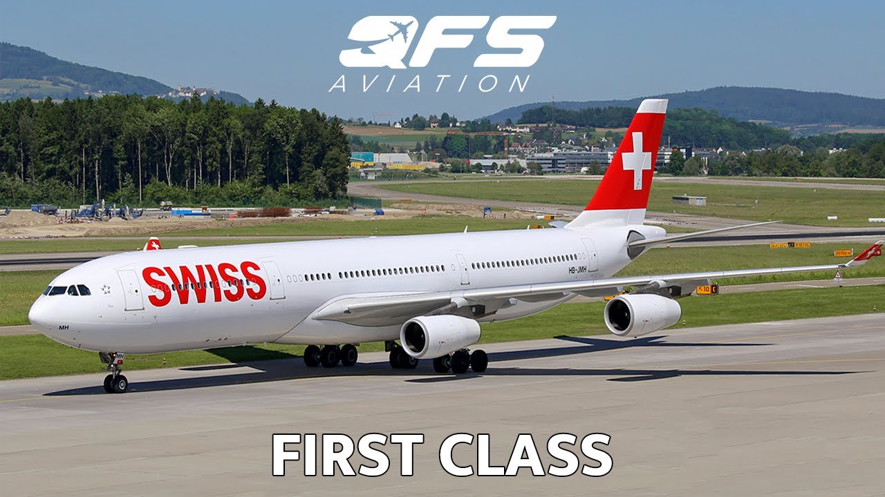 SWISS - A340 300 - Первый класс - Шанхай (PVG) - Цюрих (ZRH) | ОБЗОР ПОЛЕТА