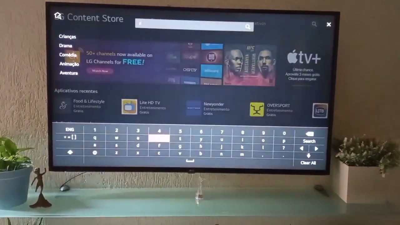 Como instalar aplicativo Room IPTV TV LG, Novo aplicativo para Smart TV LG, assistir via internet