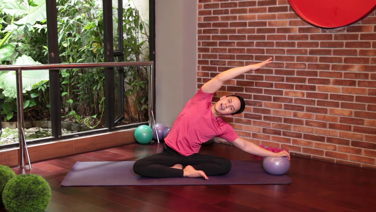 YOGA WITH BALL PART 1 | Penyogastar Official