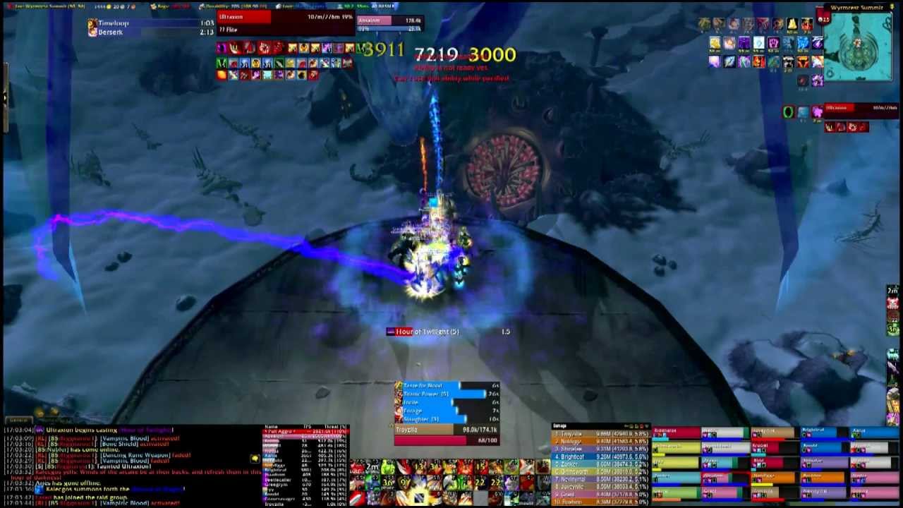 Blood Legion vs World First 25 Heroic Ultraxion (Arms PoV)