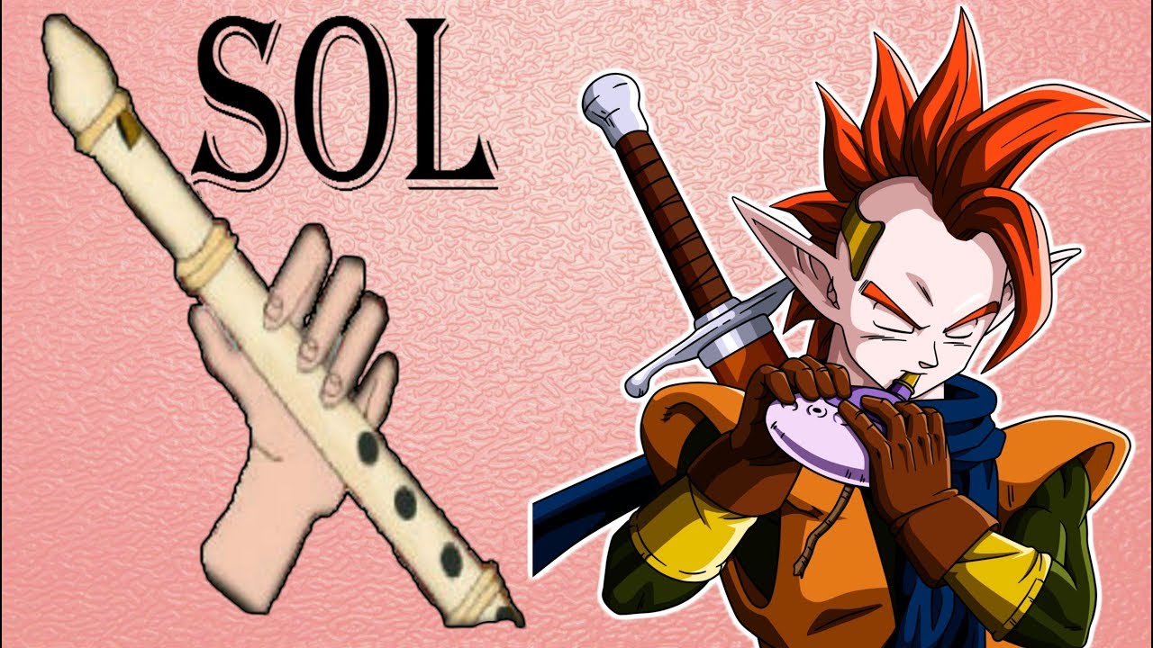 DRAGON BALL Z, TAPION, FLAUTA DULCE FÁCIL, TUTORIAL CON ANIMACIÓN, NOTAS, RECORDER, FLAUTO, DOCE
