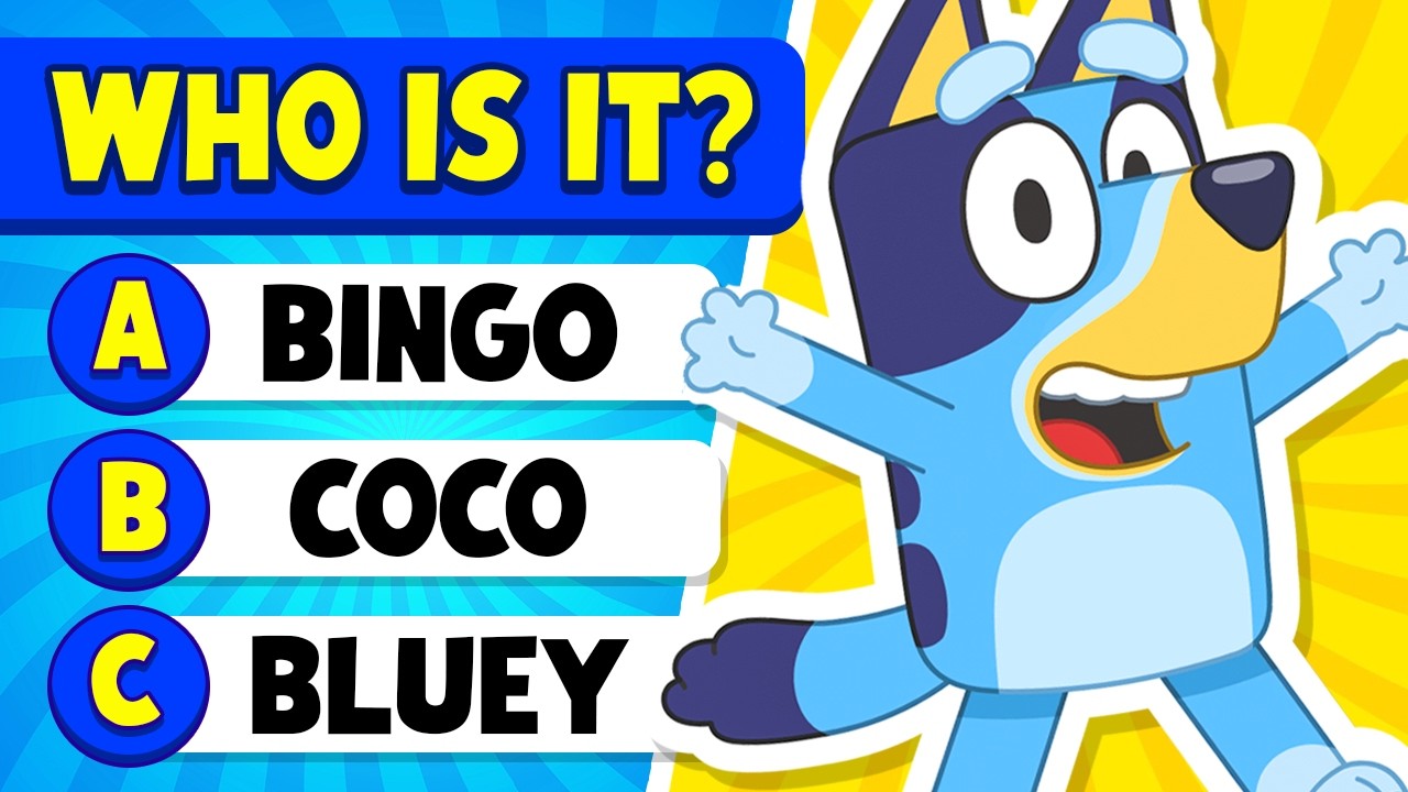 How Well Do You Know BLUEY? 🐶💙😍 30 Questions | Bluey, Bingo, Bandit, Chilli | Bluey Quiz