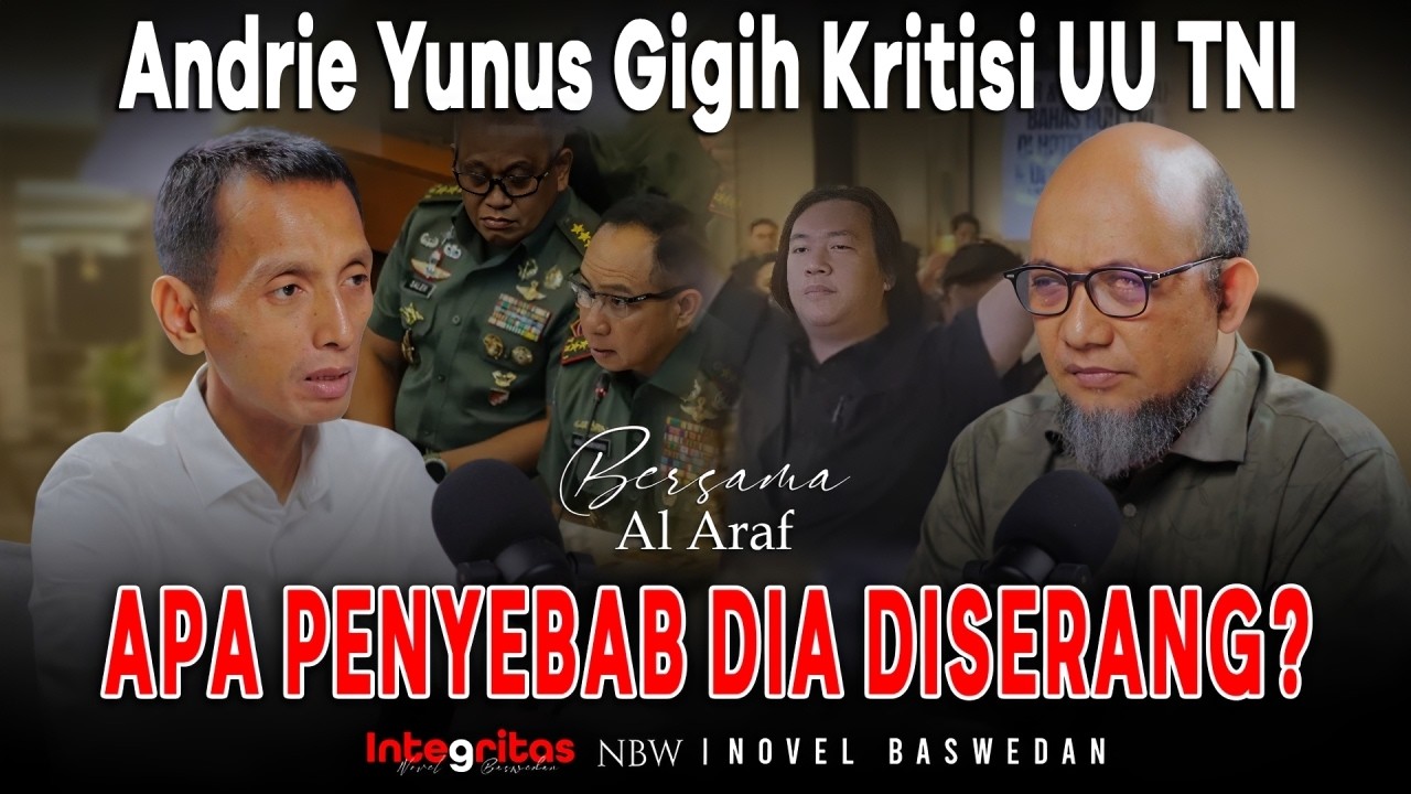 Andrie Yunus Gigih Kritisi UU TNI, Apa Penyebab Dia Diserang?